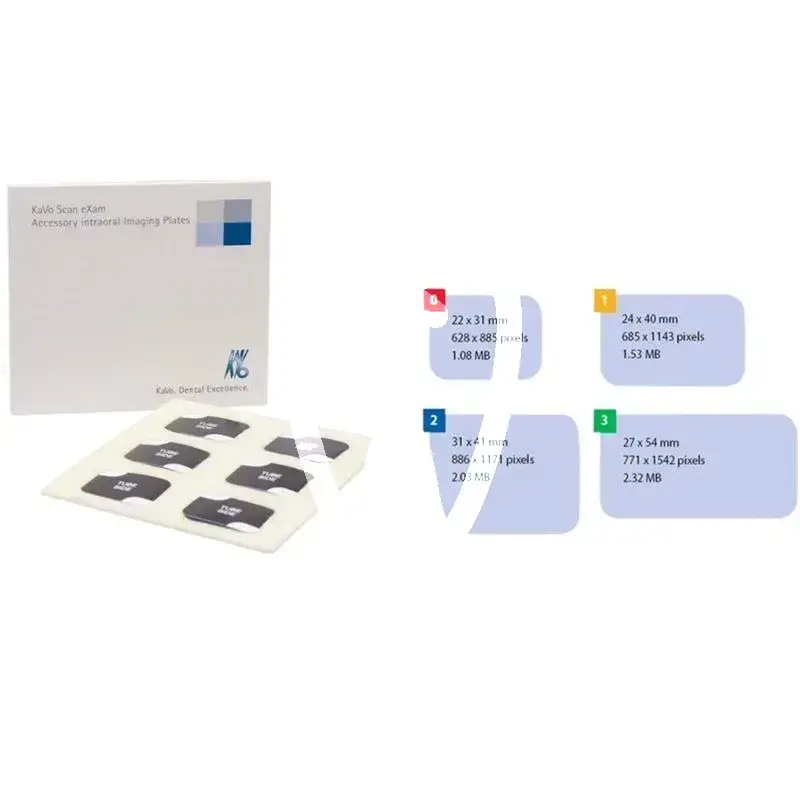 Film std optime taille 3 6pcs radiographie kavo