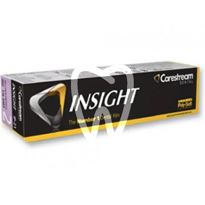 Insight einzelfilm periapical ip-21 31x41mm 150st röntgen carestream