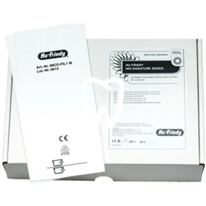 Filtres de stérilisation permanents en téflon (ptfe) pour conteneurs ims,  95 x 215 mm, 2 pcs instruments hu friedy