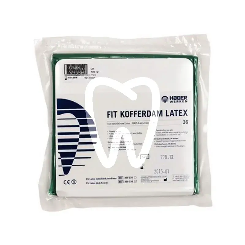 Fit digue latex heavy 36pcs digue hager&werken