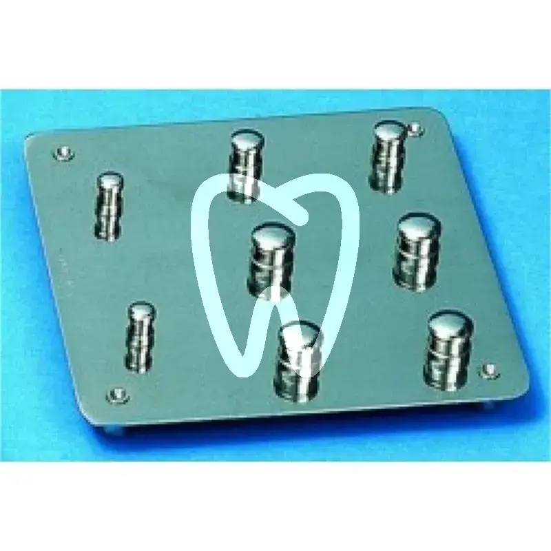 Fit kofferdam klammerbord f. 8 kl.  st digue hager&werken