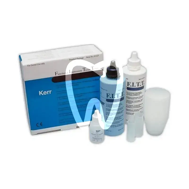 Fitt (functional impression tissue toner) – kit complet pour empreintes fonctionnelles, 1pc matériaux d'empreinte kerrhawe