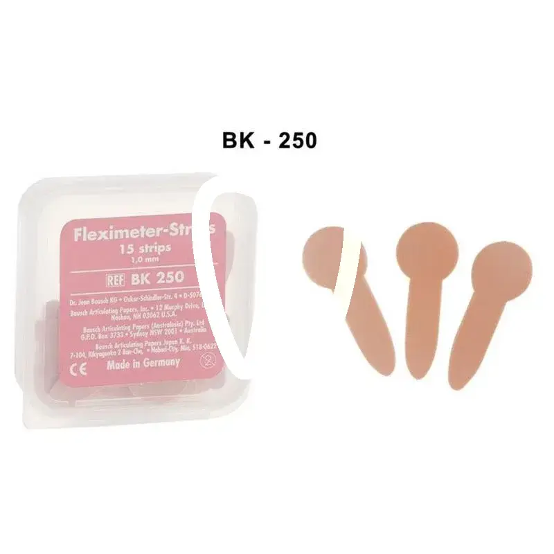 Fleximeter strips 1,0mm bk 250 articulation bausch