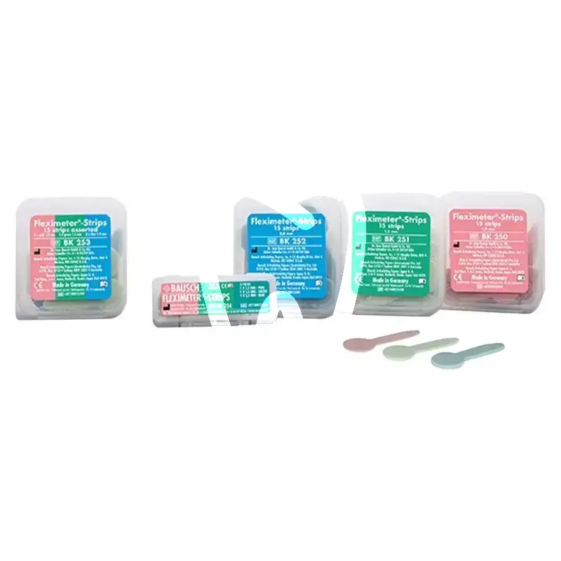 Fleximeter strips assortiment articulation bausch