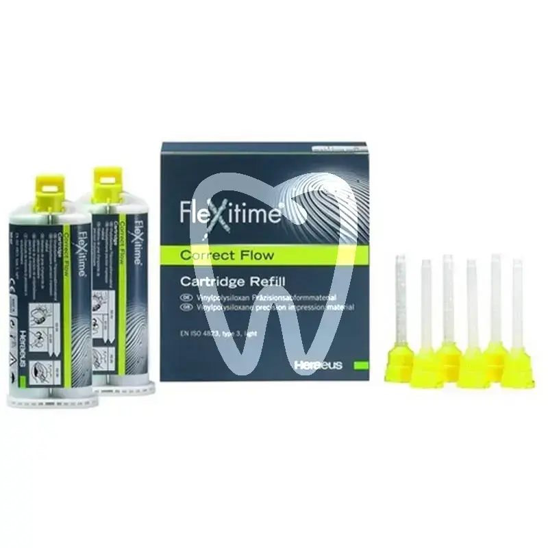 Flexitime correct flow matériaux d'empreinte kulzer