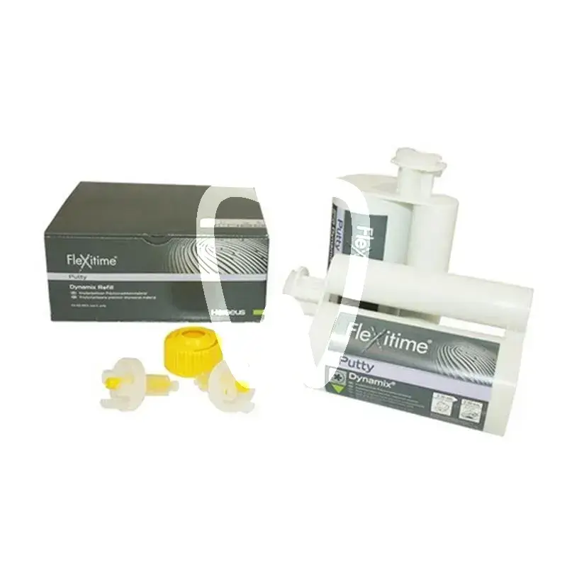 Flexitime dynamix putty recharge matériaux d'empreinte kulzer
