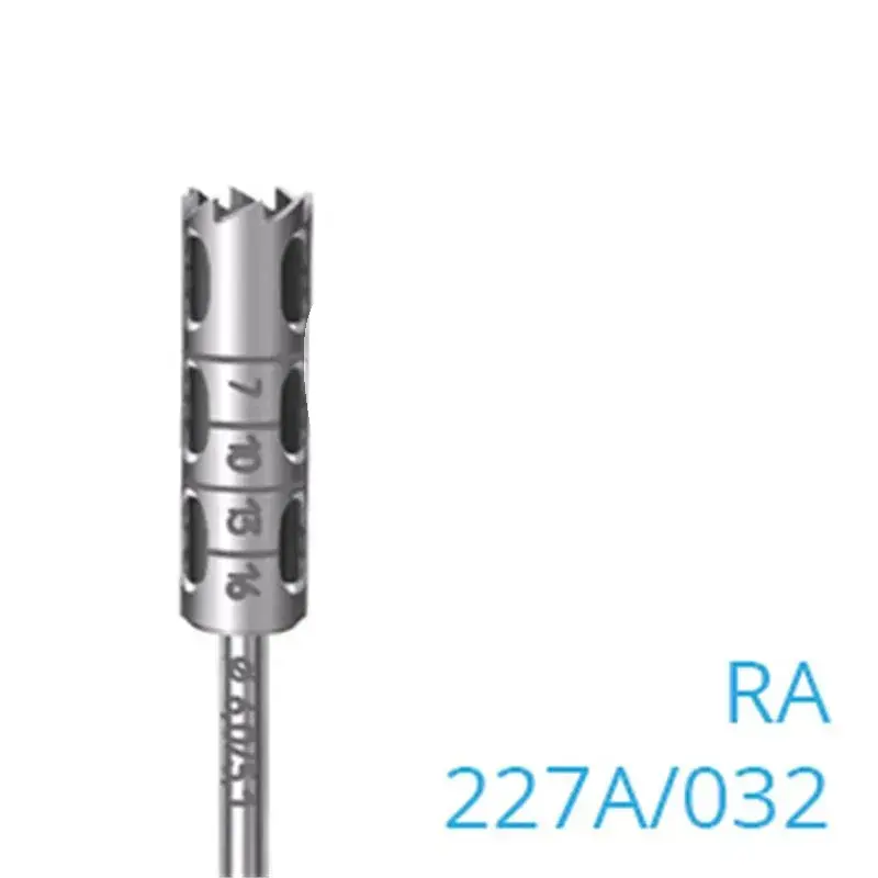 Foret rvs 227a/032 ra x1st. - 227a.204.032 tenons et pivots komet