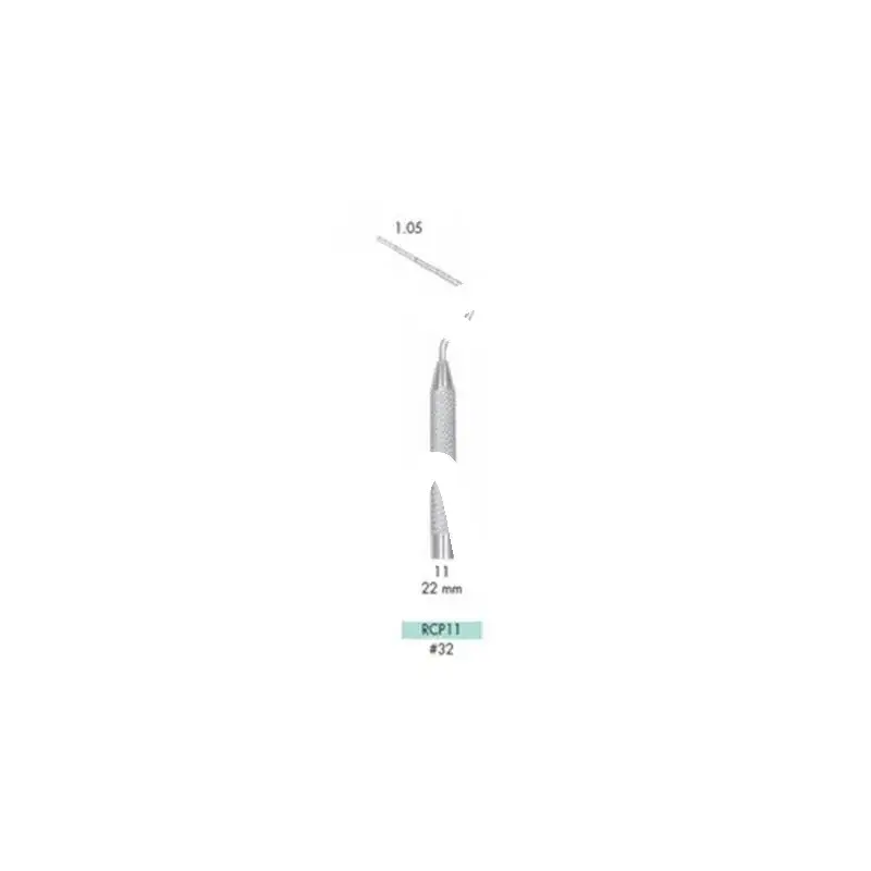 Fouloir canalaire 11 gr.32 bz pcs instruments hu friedy