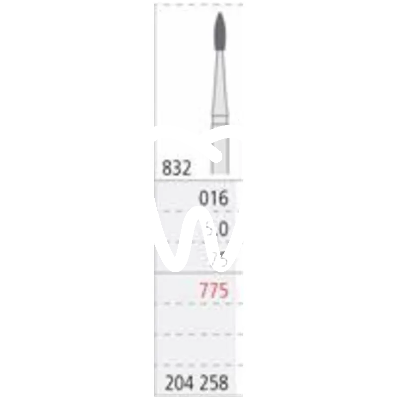 Fraise diamantée 832 ra 775 x1 pc fraises intensiv