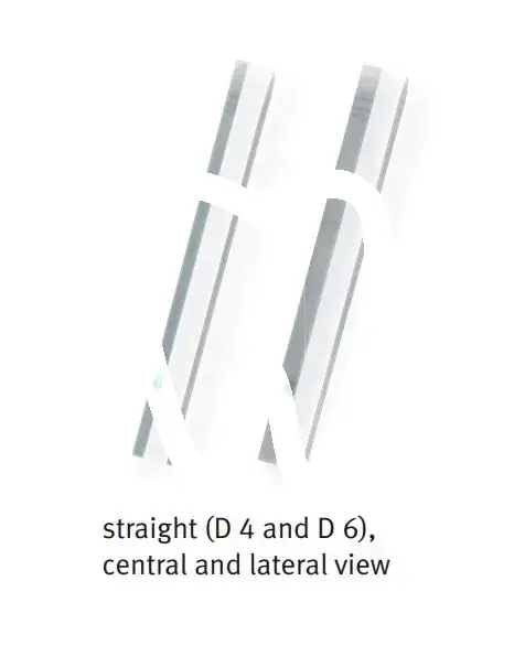 Frios microsaw meißel gerade (d4+d6) pa matériel de polissage dentsply frios