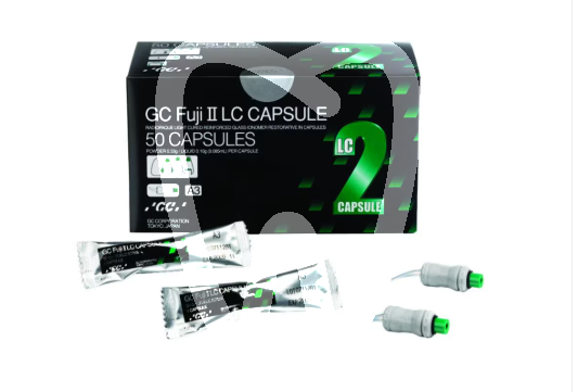 Fuji ii lc capsule, 50pcs ciments gc