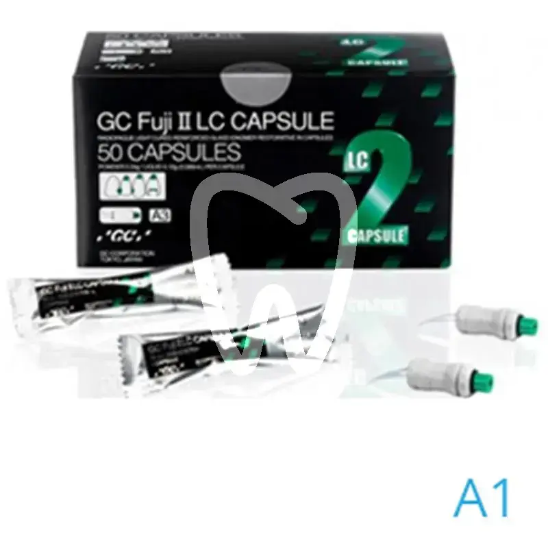 Fuji ii lc capsule a1, 50pcs ciments gc