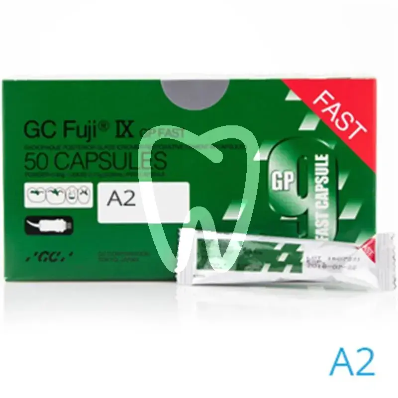 Fuji ix gp fast a2 capsules, 50pcs 10000078 ciments gc