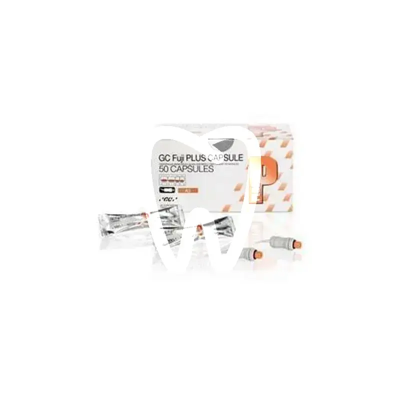 Fuji plus capsules jaune 10000087, 50pcs ciments gc
