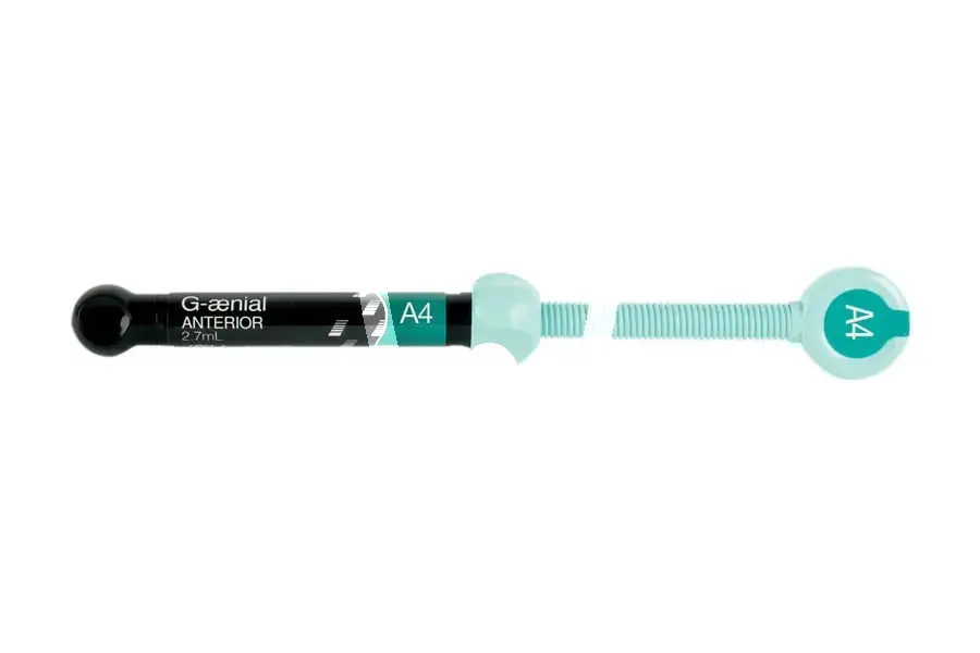 G-aenial anterieur seringue a4 composites et accessoires gc