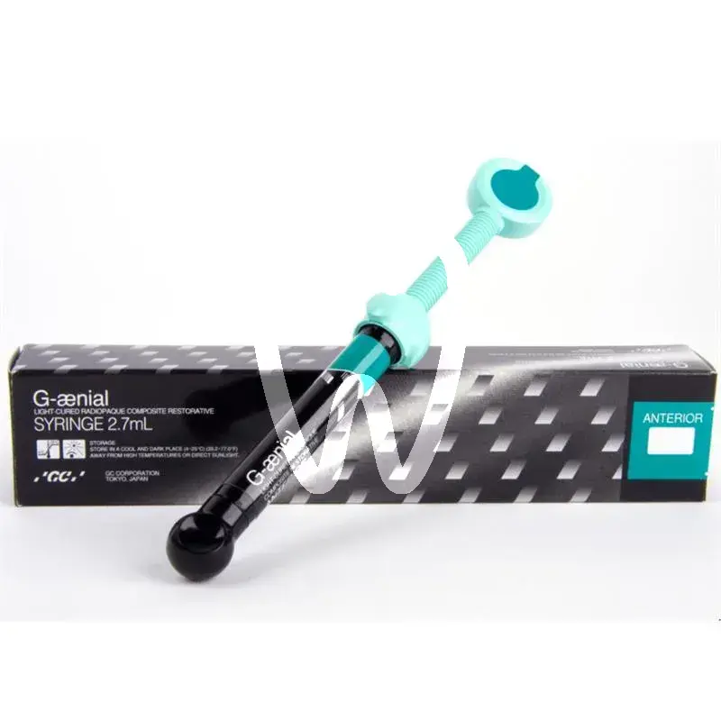 G-aenial anterieur seringue je composites et accessoires gc
