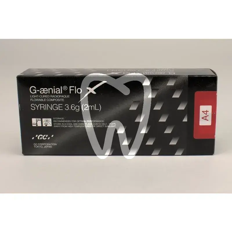 G-aenial flo x a4  1x2ml (3,6g) seringue composites et accessoires gc