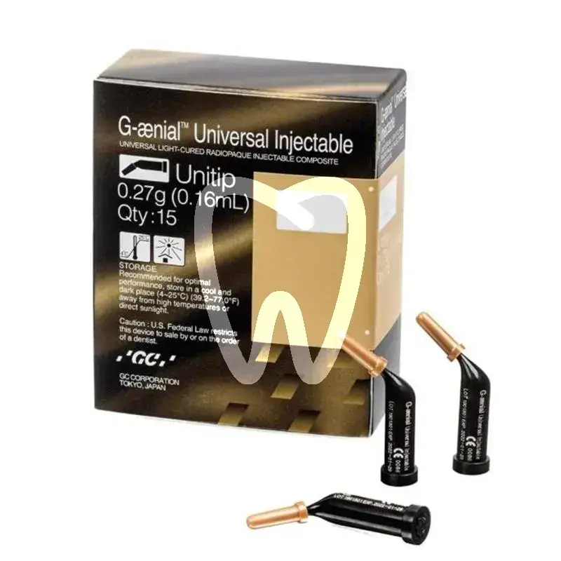 G-aenial universal inj. a2 tip 15x0,16ml composites et accessoires gc