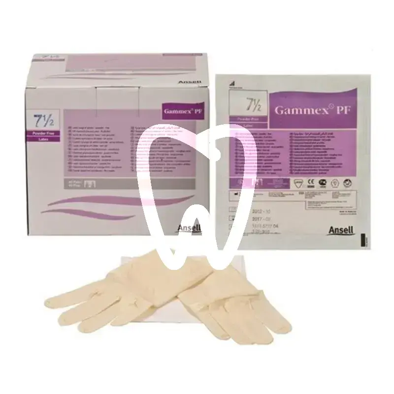 Gammex latex ster. puderfrei gr.8  50paar einwegartikel ansell