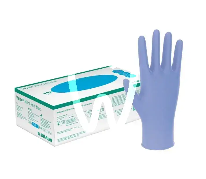 Vasco nitril soft blau gr. l 200st einwegartikel b.braun medical