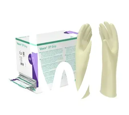 Vasco op powdered gr.8 ster.50paar einwegartikel b.braun medical