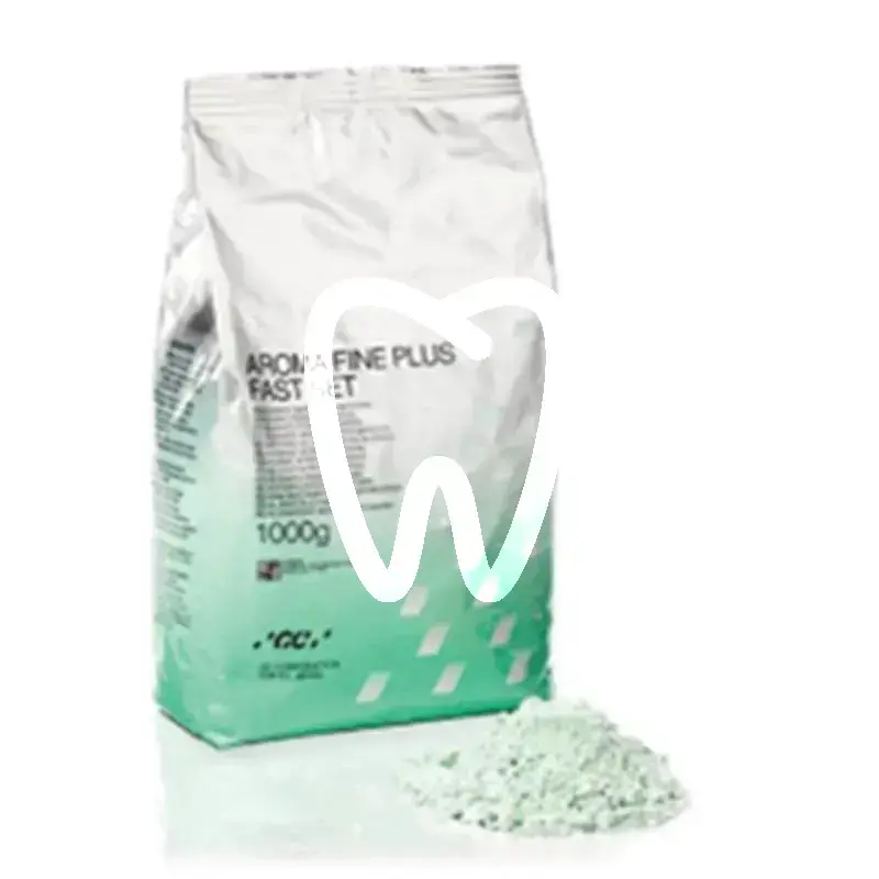 Gc aroma fine plus fast green 1kg 10000833 matériaux d'empreinte gc