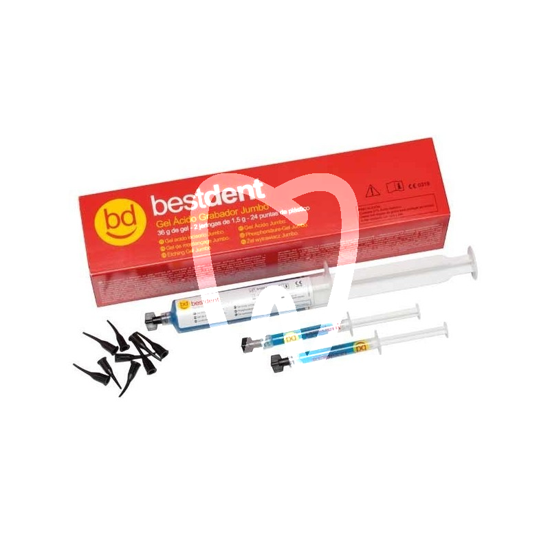 Gel de mordançage jumbo set composites et accessoires bestdent