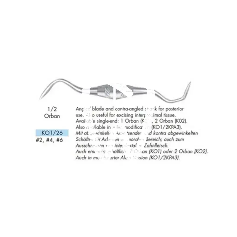 Gingivektomiemesser 2 gr.24 orban st instruments hu friedy