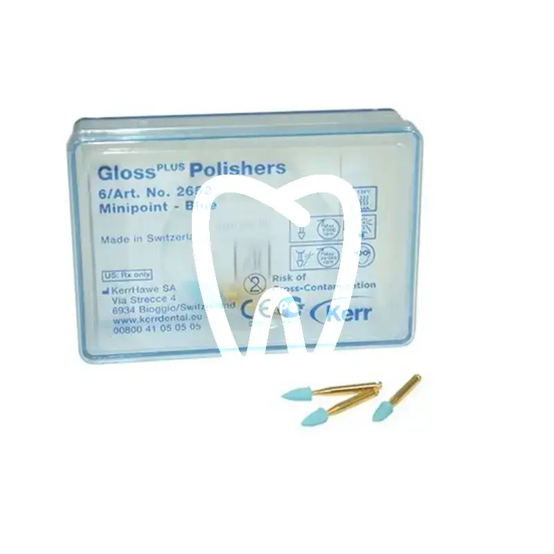 Gloss plus polierer minipoint 6st matériel de polissage kerrhawe