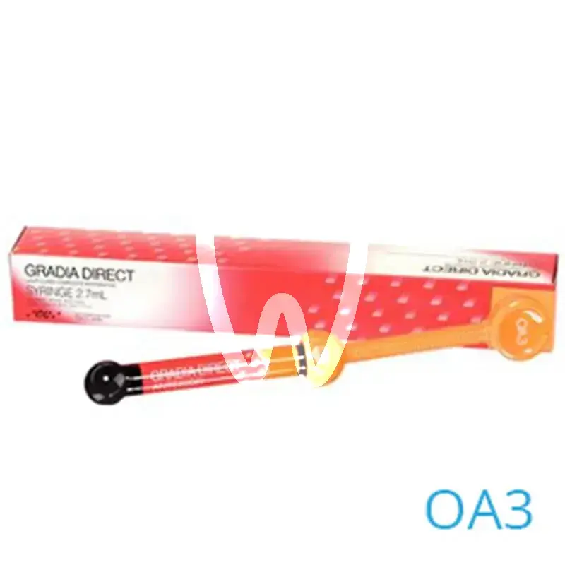 Gradia direct inside ao3, seringue 4g composites et accessoires gc