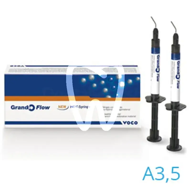 Grandio flow a3,5 seringue 2x2g composites et accessoires voco gmbh