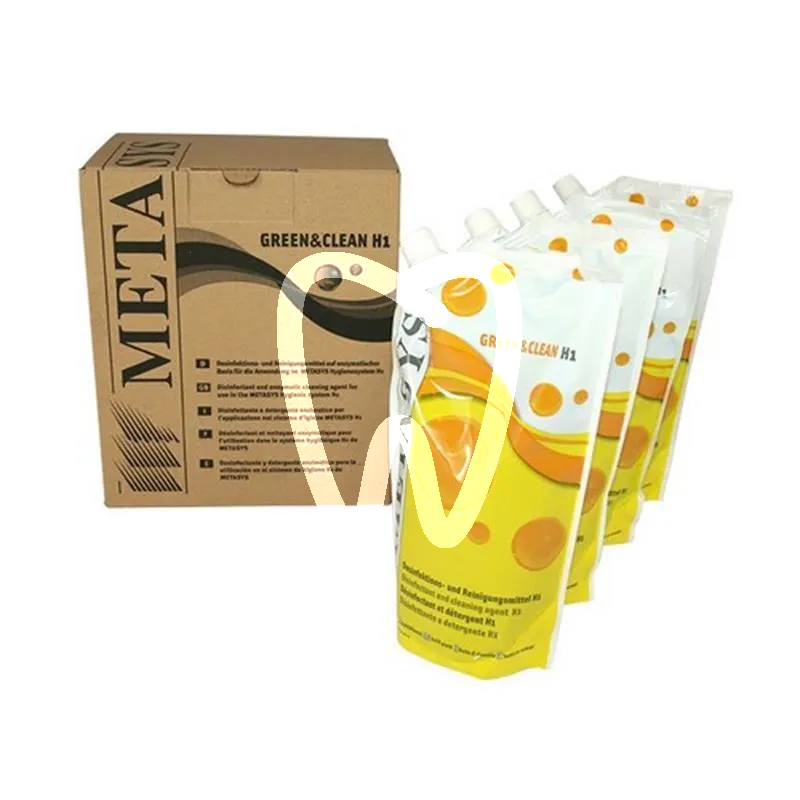 Green&clean h1  4x500 ml nettoyage et désinfection metasys