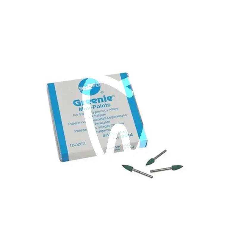 Greenie minispitze iso 030 fg  12st poliermaterial shofu