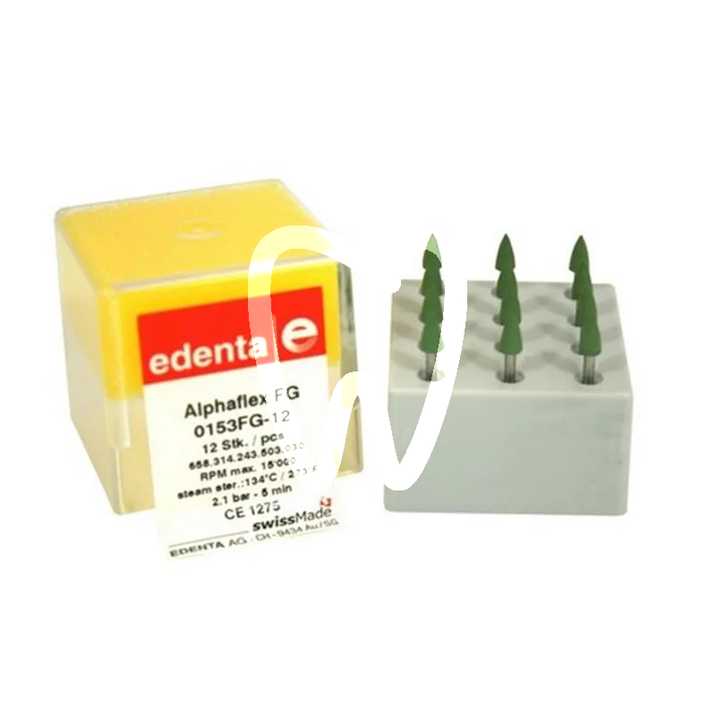 Greenie pointe #0153 fg x12pcs matériel de polissage edenta
