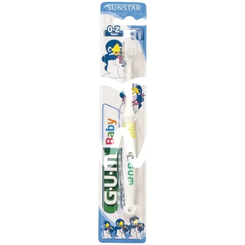 Gum baby brosse à dent 0-2 ans 12pcs prévention sunstar gum