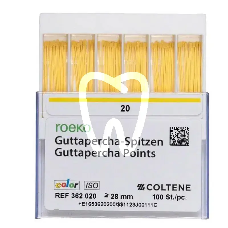 Guttapercha nº25 endodontie roeko