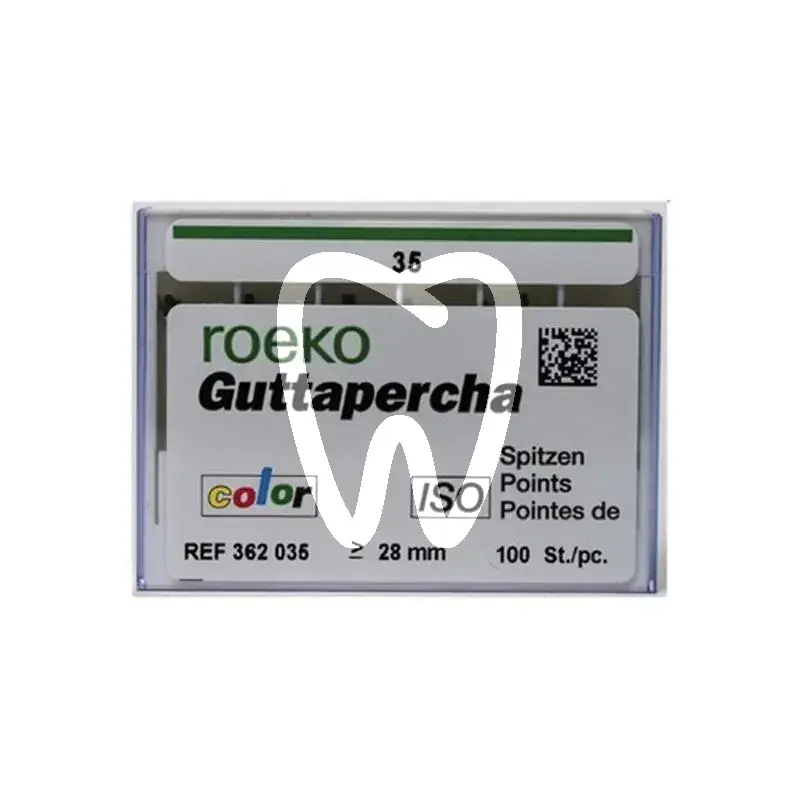 Guttapercha nº35 endodontie roeko
