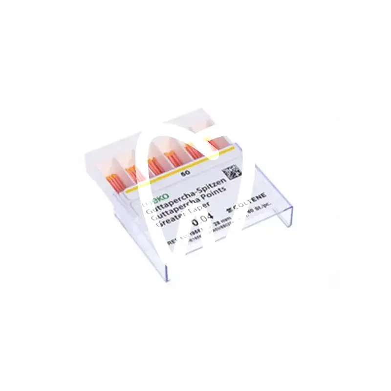 Guttapercha pointes greater taper 4/50 60pcs endodontie roeko