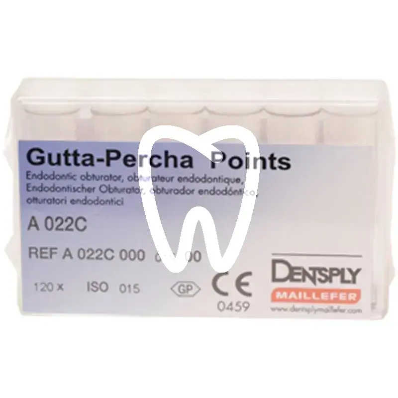Guttapercha pointes roses 22c/015 120pcs endodontie dentsply sirona