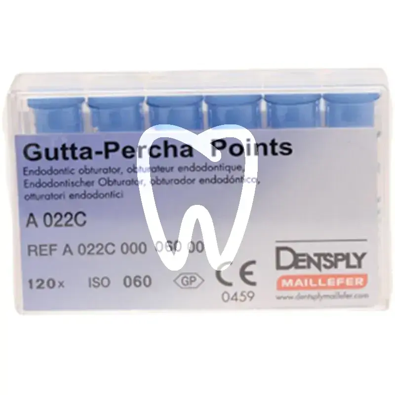 Guttapercha pointes roses 22c/060 120pcs endodontie dentsply sirona