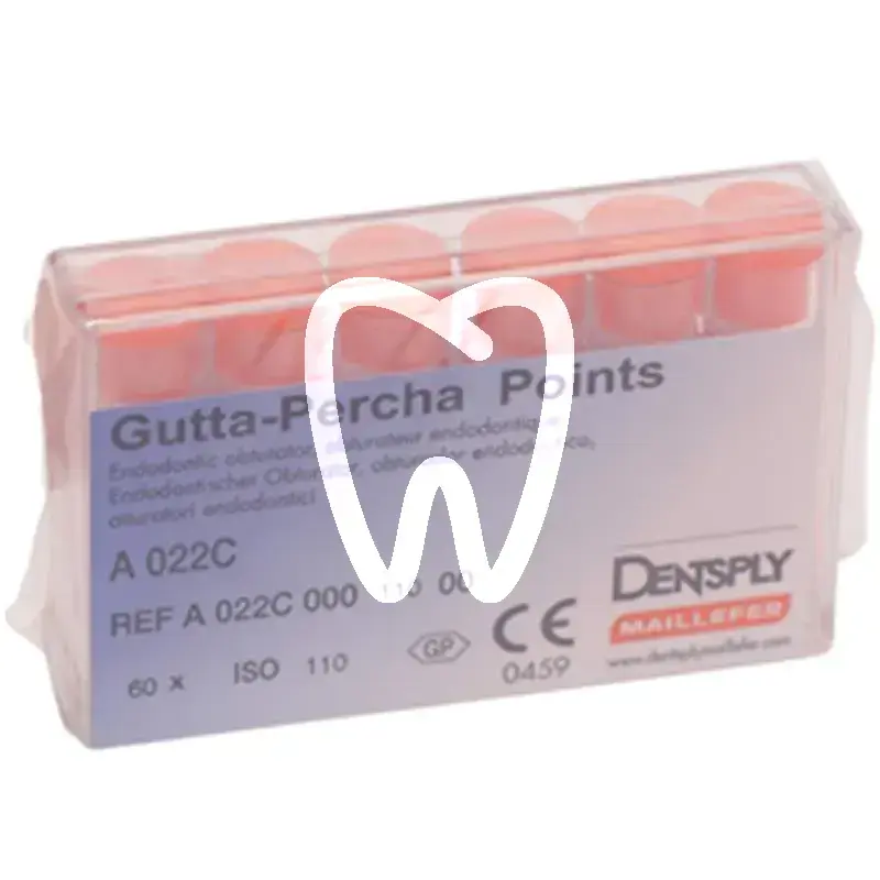 Guttapercha pointes roses 22c/110 120pcs endodontie dentsply sirona