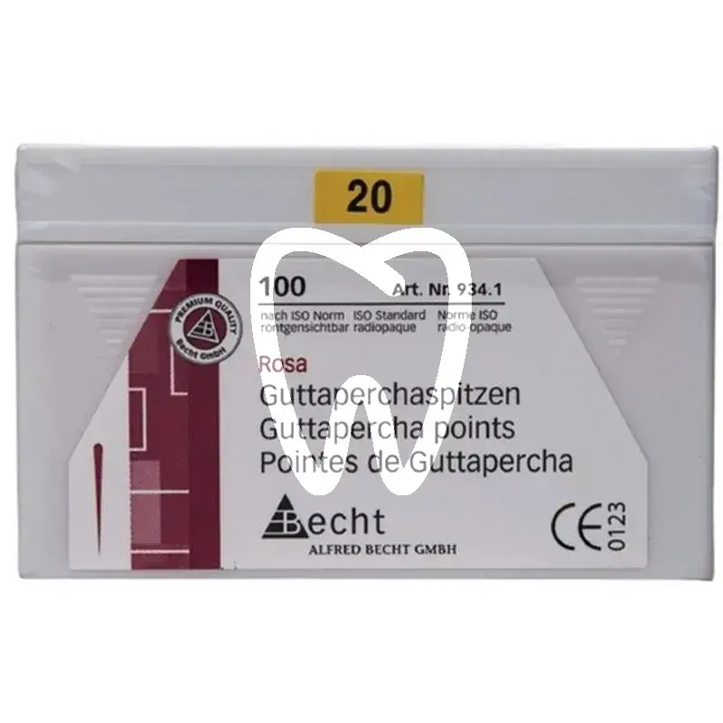 Guttaperchaspitzen 934 gr.20  pa endodontie alfred becht