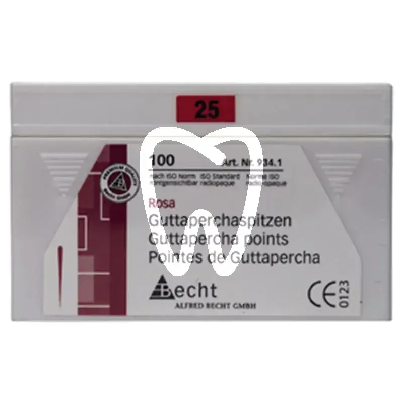 Guttaperchaspitzen 934 gr.25  pa endodontie alfred becht