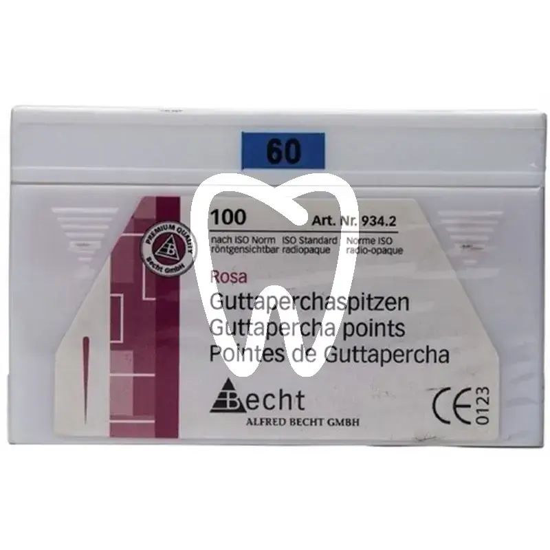 Guttaperchaspitzen 934 gr.60  pa endodontie alfred becht