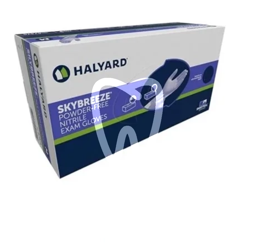 Halyard skybreeze purple – gants d’examen en nitrile violet, sans poudre, non stériles, tailles xs à xl, 200 pcs usage unique halyard