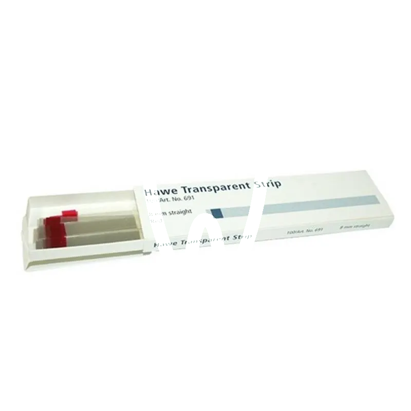 Hawe bande transp. droit 8mm, 100 pcs  matrices et coins kerrhawe