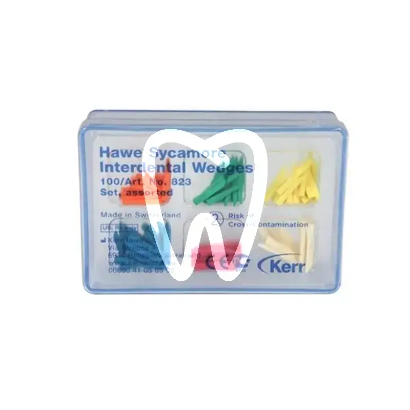 Hawe coins interd.en bois, assort. coul. 100pcs matrices et coins kerrhawe