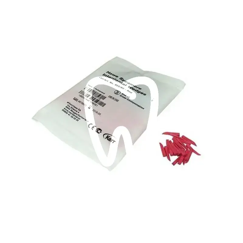 Hawe coins interd.en bois, rouge, 100pcs matrices et coins kerrhawe