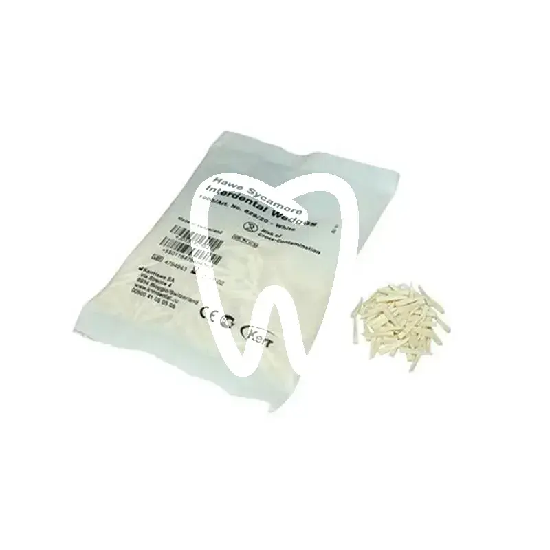 Hawe coins interdentaires bois blanc 1000pcs matrices et coins kerrhawe