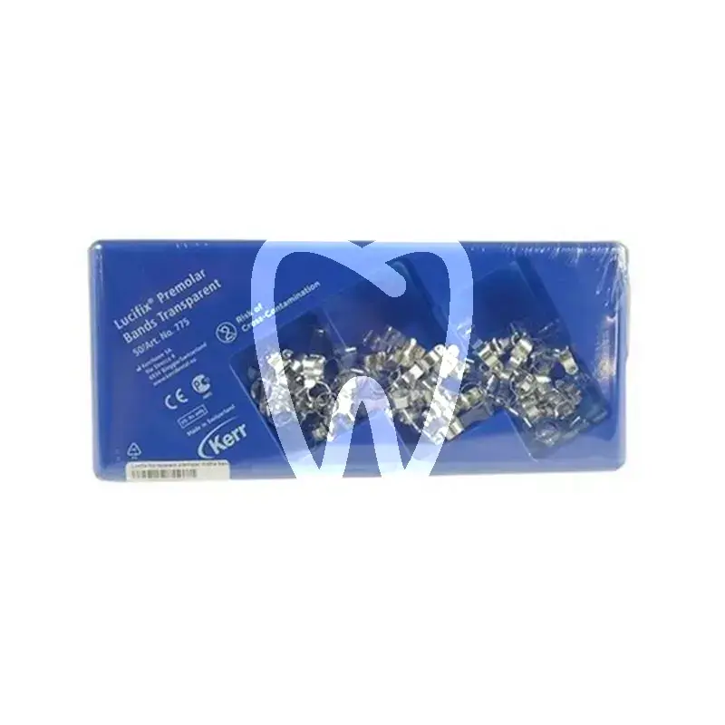 Hawe lucifix matrice prémolaire transparent, 50pcs matrices et coins kerrhawe
